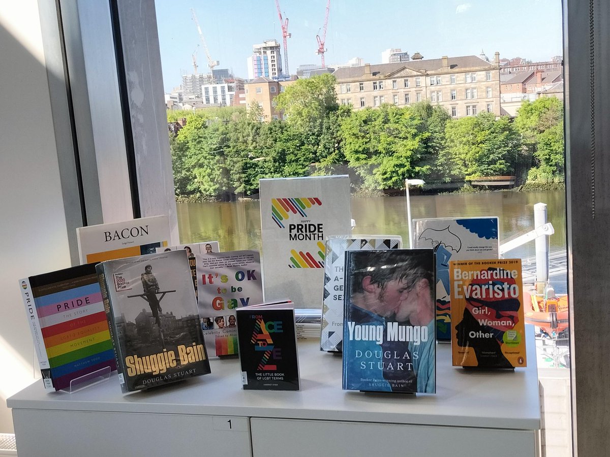 COGCLibraries's tweet photo. Remember that June is Pride Month! Come and visit us at City and Riverside Libraries to browse our fabulous displays and indulge yourself in some excellent books!
#PrideMonth #COGCLibraries #CityLibrary #RiversideLibrary https://t.co/iEE7eV2bAP