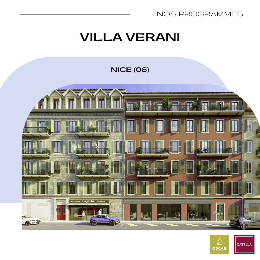 Catella_Res's tweet photo. 🔍 ZOOM PROGRAMME

Dans le quartier du Port, le plus en vogue de Nice, 
découvrez « Villa Verani »
une magnifique résidence entièrement rénovée.

📍 16 rue Arson, Nice (06)
🏢 Du studio au 2 pièces.
💸 A partir de 175 148 €
📅Prévue pour fin 2024

➡️https://t.co/azdJg1YAPU https://t.co/6CdMzr52Es
