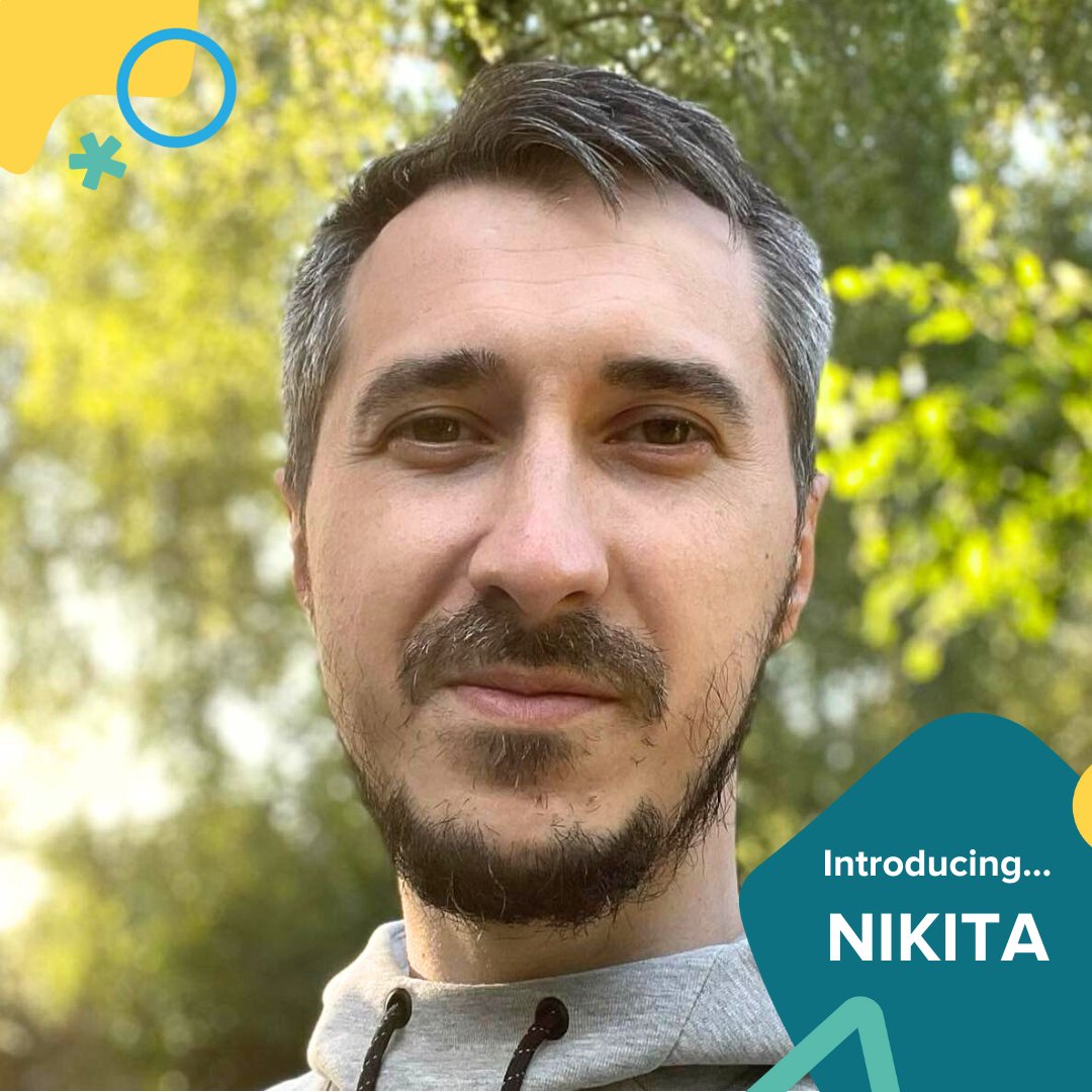 Meet Nikita, our new developer from Ukraine. Nikita is a really talented software developer and has been working so hard on learning English too.  Plus, we are celebrating that his teething baby slept through the night this week 🎉 #newteammember #growingteam #therightpeople