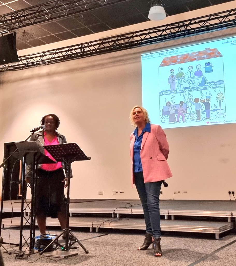 This metaphor @Sonia_Sparkles has been so important to us @bsmhft in our journey to being an anti-discriminatory organisation, holding ourselves to account #activebystander I see 👀 you, I hear 👂🏼🦻🏾 you I feel 🫂👥️️ you @tarieNHS @MooreFinancialM @paddynhs @BrianwDolan