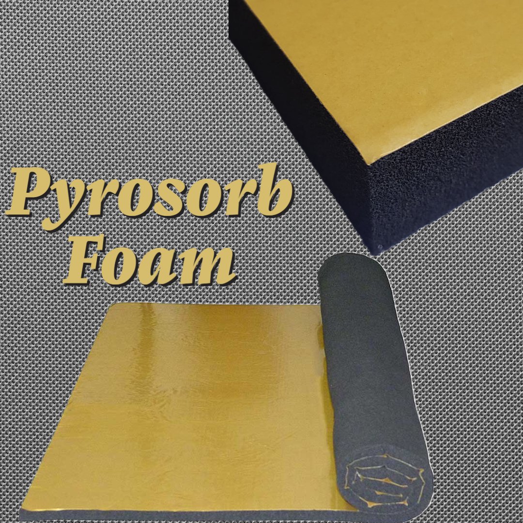 Pyrosorb-S,Flexible and durable foam is self-adhesive and easy to install, making it a safe and efficient solution for a wide range of noise control applications. From acoustic wall panelling and enclosures to automotive and marine applications.

Call us on: 01 545 0044