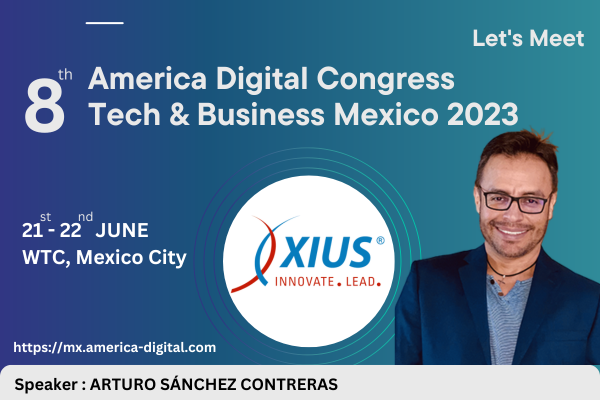 XIUS_Corp's tweet photo. Join XIUS at the 8th America Digital Congress Tech &amp; Business Mexico 2023.
#AmericaDigitalCongress #LoyaltyeWallet #CustomerEngagement #BusinessGrowth #Promotions #LoyaltyPrograms #DigitalPayments #WalletAsAService #FinTech #TechEvent #Mexico https://t.co/pBZdXOdtoq