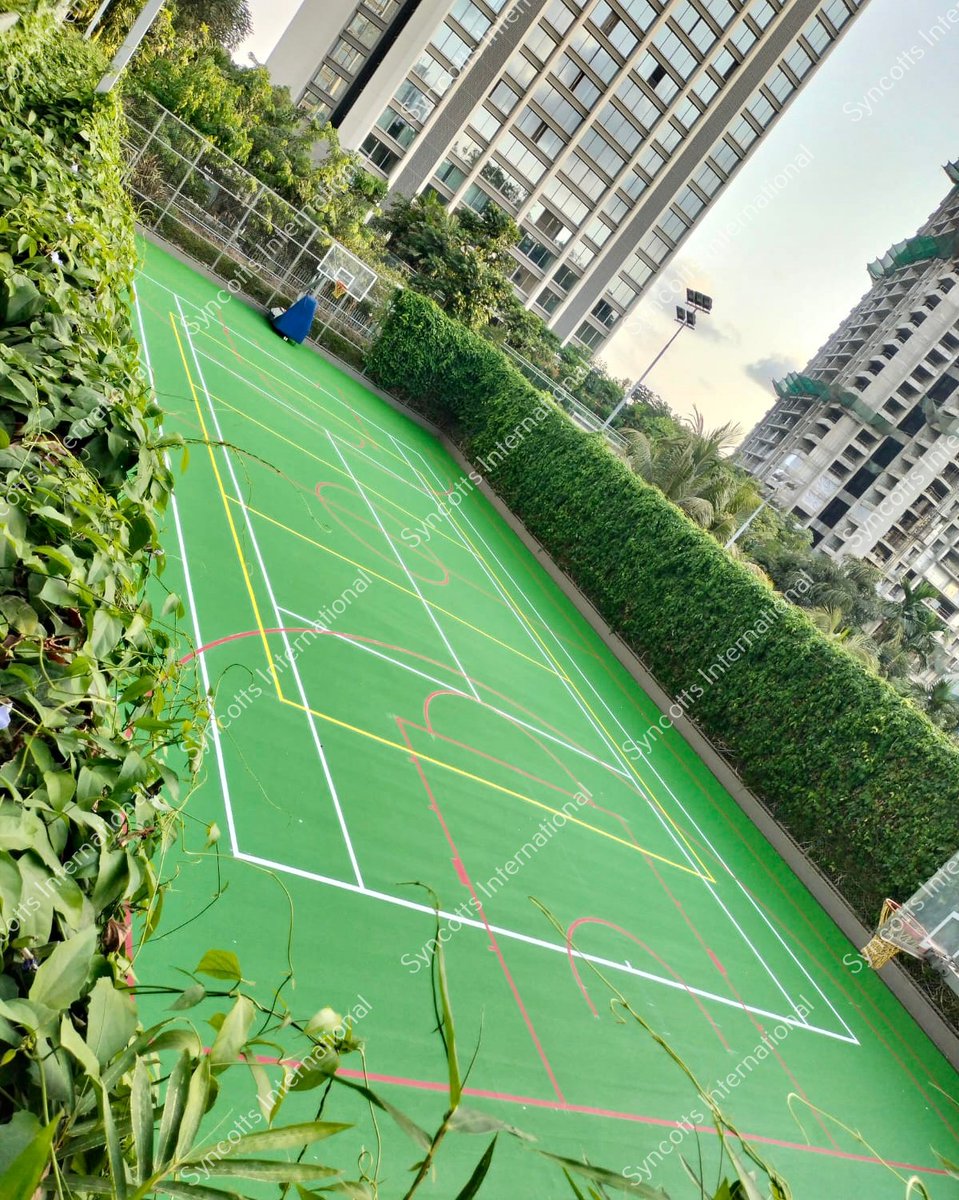 Syncotts1's tweet photo. Syncotts International is proud to have completed a #multipurposecourt with synthetic acrylic system and two #squashcourts for a real estate developer in #mumbai #maharashtra

#sportsinfrastructureindia #sportsinfra
#sportsconstructionindia #artificialgrass https://t.co/Kw1hkHUfMJ