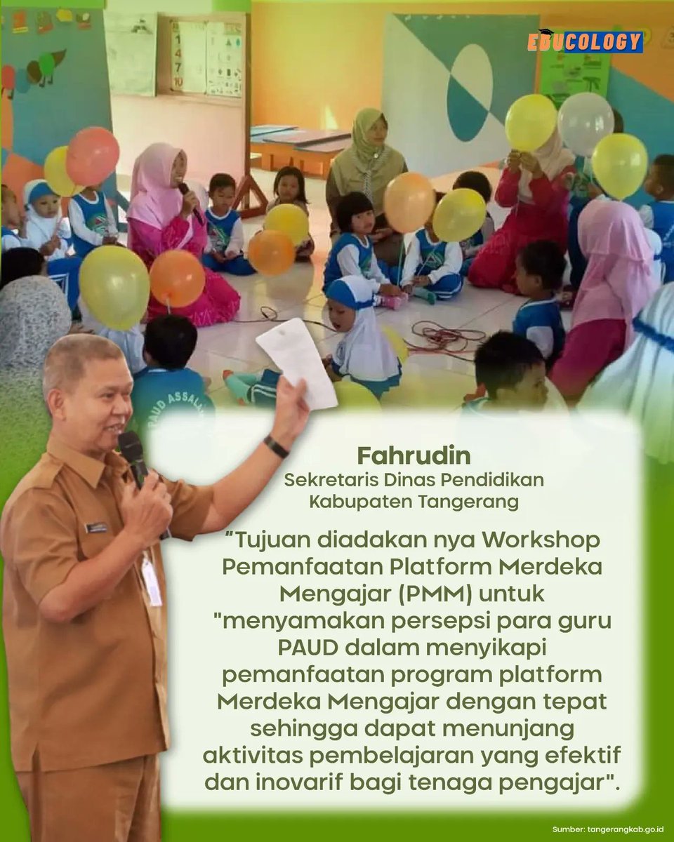 educology_id's tweet image. Hallo #SahabatEdu, siapa yang udah memanfaatkan platform Merdeka Mengajar? 

Platform Merdeka Mengajar ini bener-bener membantu aktivitas pembelajaran yang efektif dan inovatif. Membantu guru jadi kreatif dan inovatif ✨

#PlatformMerdekaMengajar
#PAUD
#MerdekaBelajar