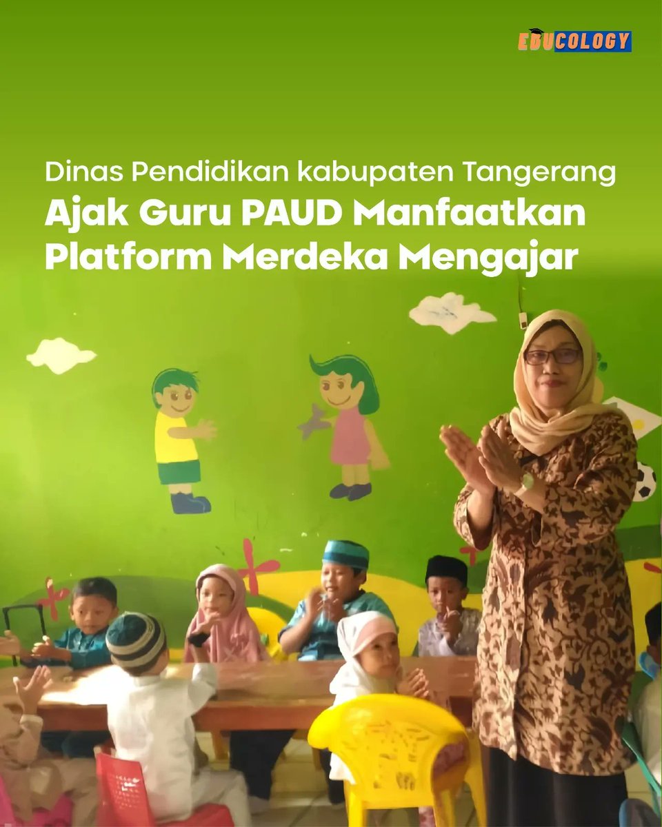 educology_id's tweet image. Hallo #SahabatEdu, siapa yang udah memanfaatkan platform Merdeka Mengajar? 

Platform Merdeka Mengajar ini bener-bener membantu aktivitas pembelajaran yang efektif dan inovatif. Membantu guru jadi kreatif dan inovatif ✨

#PlatformMerdekaMengajar
#PAUD
#MerdekaBelajar