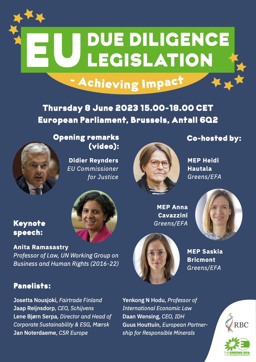 In 2 hours, together with colleagues @anna_cavazzini and @saskiabricmont, we will host a discussion on how the #CSDDD can bring positive impacts for the people and the planet. Join us online: ep.interactio.eu/iyp6-rerr-k1rg