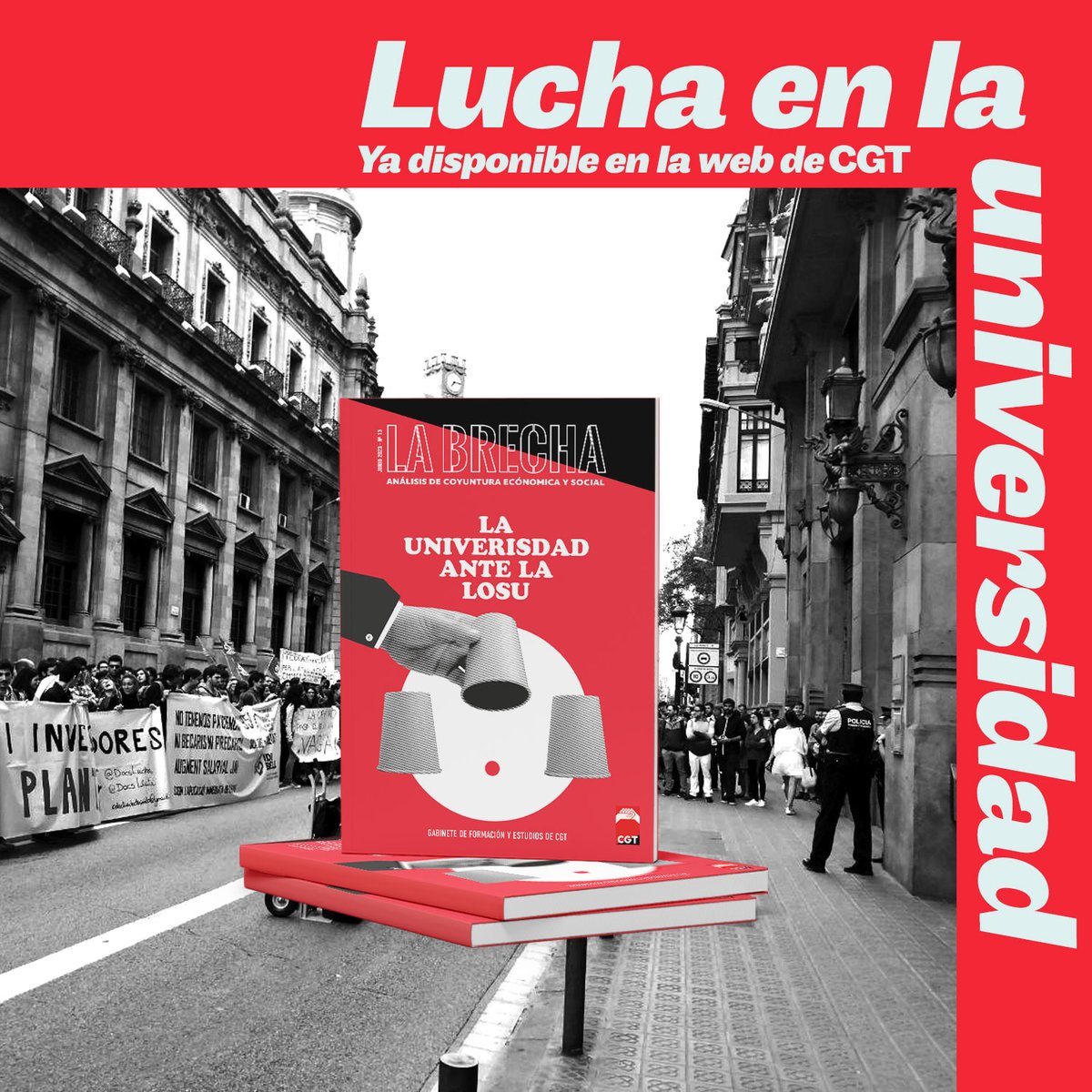 #LaBrecha

¡Ya está aquí #LaBrecha N.13!

"La universidad ante la #LOSU. Punto de fuga, inventar  otra salida".

Aquí podéis leerla 👉bitly.ws/HHxY