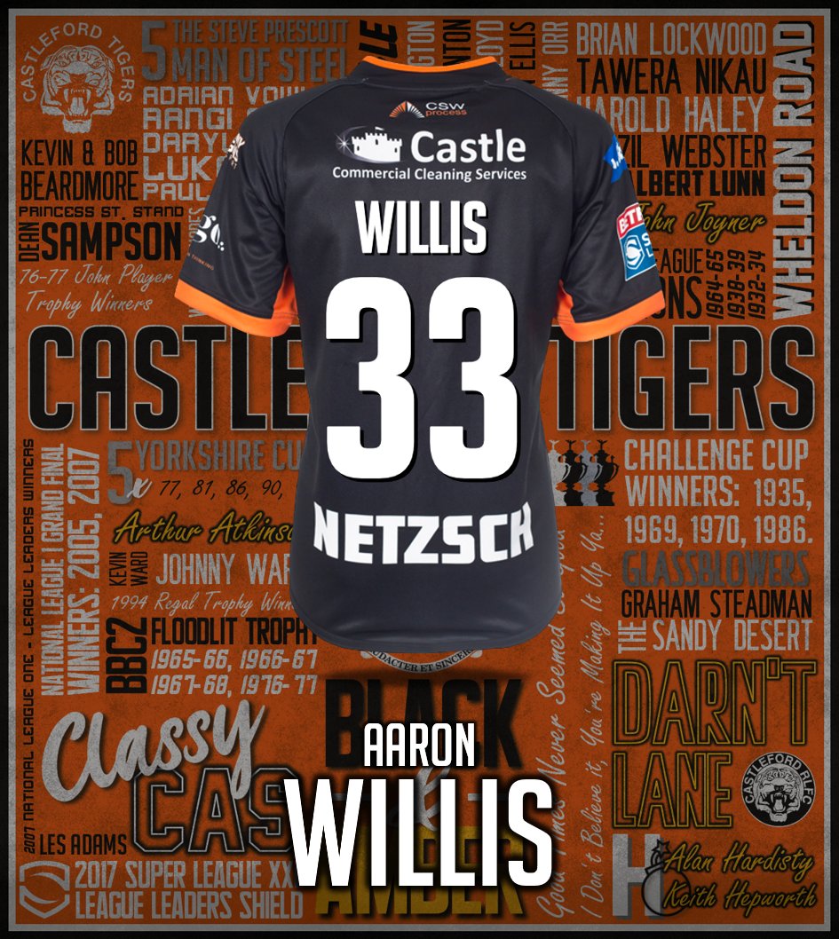 🐯 Castleford Tigers 1st Team member Aaron Willis has been called up into Last's 21 man squad, Could Willis be in line to make his Castleford Tigers debut against Salford Red Devils on Friday. 

Could he be Tiger 1⃣0⃣3⃣2⃣

#COYF
