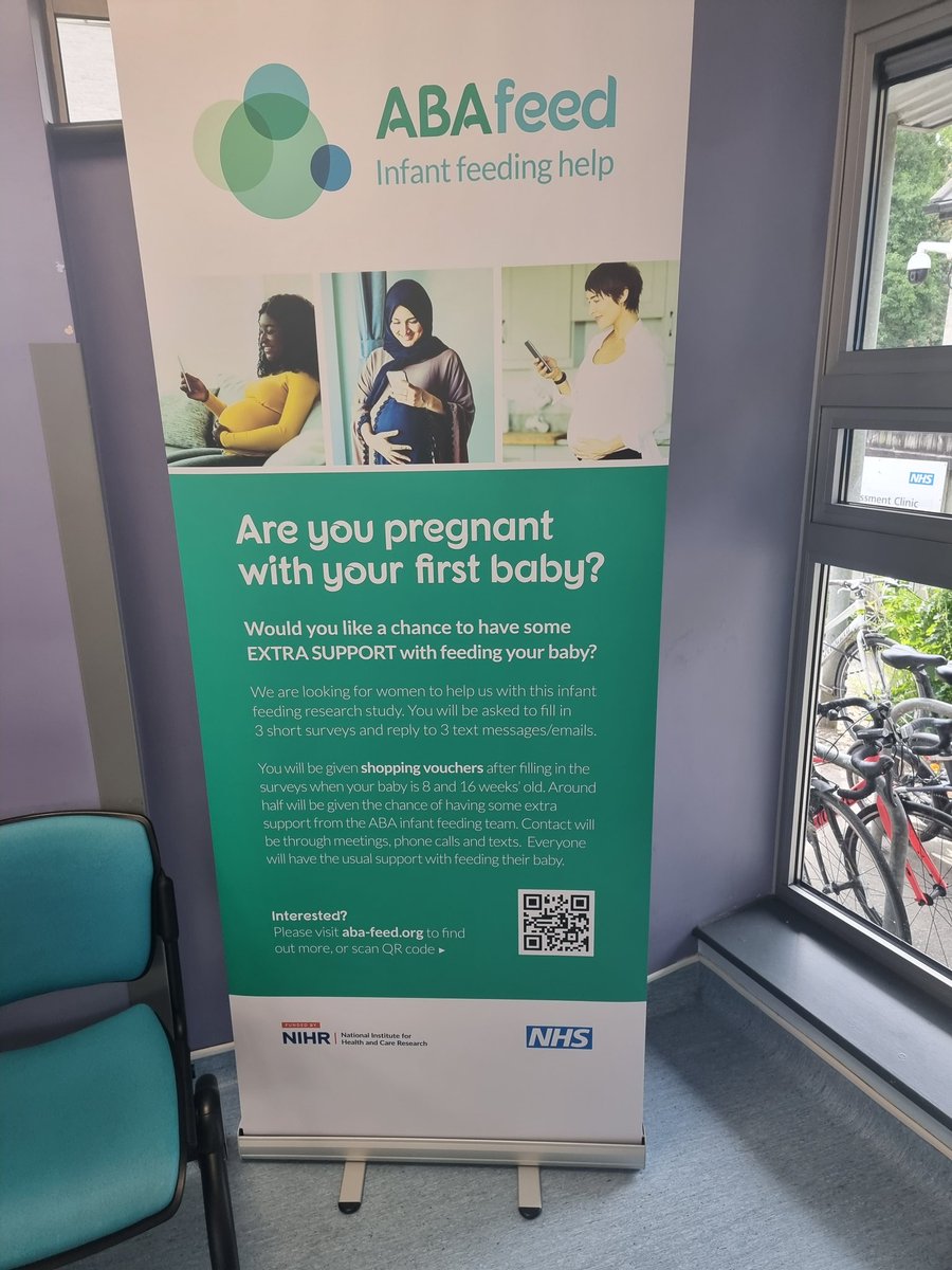 Very proud to be sat waiting for my 40 week scan and the ABA feed study is being advertised for recruitment.  The teams across two healthcare providers made this possi     ble.   For the people of Cornwall.    Well done @NHSResCornwall @CornwallCouncil #neveroffduty