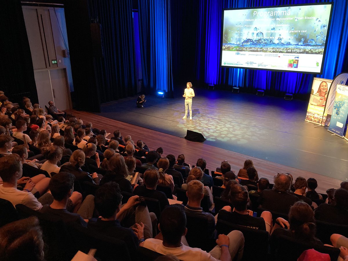 IVN Regio Noord (@ivnregionoord) on Twitter photo We zijn begonnen! Leerlingen van Groningse, Friese en Drentse technasia presenteren hun plannen voor duurzaam waterbeheer. Met #trashpacker Tijmen Sissing voor inspiratie!
<a href="/provgroningen/">Provincie Groningen</a> <a href="/provfryslan/">Provincie Fryslân</a> <a href="/ProvDrenthe/">Provincie Drenthe</a> <a href="/Noorderzijlvest/">Waterschap Noorderzijlvest</a> <a href="/hunzeenaas/">Waterschap H&A</a> <a href="/WDODelta/">Waterschap Drents Overijsselse Delta</a> <a href="/wetterskip/">Wetterskip Fryslân</a> @Technasium We zijn begonnen! Leerlingen van Groningse, Friese en Drentse technasia presenteren hun plannen voor duurzaam waterbeheer. Met #trashpacker Tijmen Sissing voor inspiratie!
<a href="/provgroningen/">Provincie Groningen</a> <a href="/provfryslan/">Provincie Fryslân</a> <a href="/ProvDrenthe/">Provincie Drenthe</a> <a href="/Noorderzijlvest/">Waterschap Noorderzijlvest</a> <a href="/hunzeenaas/">Waterschap H&A</a> <a href="/WDODelta/">Waterschap Drents Overijsselse Delta</a> <a href="/wetterskip/">Wetterskip Fryslân</a> @Technasium