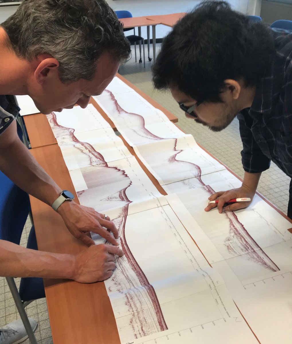 Marc De Batist (@debatistmarc) on Twitter photo Brainstorm session to analyze the amazing <a href="/norseatshetland/">NORSEAT PROJECT</a> seismic profiles and select the most optimal coring locations for <a href="/HowBigIsBelgica/">HowBigIsBelgica.be</a> campaign this coming September @MaartenVanDaele <a href="/rikzanurfaqih/">ERICK</a> <a href="/TSuenamiDawson/">Sue Dawson</a> <a href="/PPjmCosta/">PedroJMCosta</a> @drmaex <a href="/VanessaHeyvaert/">Vanessa Heyvaert</a> <a href="/DrJuleScheder/">Dr. Juliane Scheder</a> Brainstorm session to analyze the amazing <a href="/norseatshetland/">NORSEAT PROJECT</a> seismic profiles and select the most optimal coring locations for <a href="/HowBigIsBelgica/">HowBigIsBelgica.be</a> campaign this coming September @MaartenVanDaele <a href="/rikzanurfaqih/">ERICK</a> <a href="/TSuenamiDawson/">Sue Dawson</a> <a href="/PPjmCosta/">PedroJMCosta</a> @drmaex <a href="/VanessaHeyvaert/">Vanessa Heyvaert</a> <a href="/DrJuleScheder/">Dr. Juliane Scheder</a>