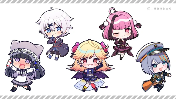 SDキャラ描きます 現在7月上旬～作業着手になります!何卒～!  #Skeb #Commission #Skeb募集中