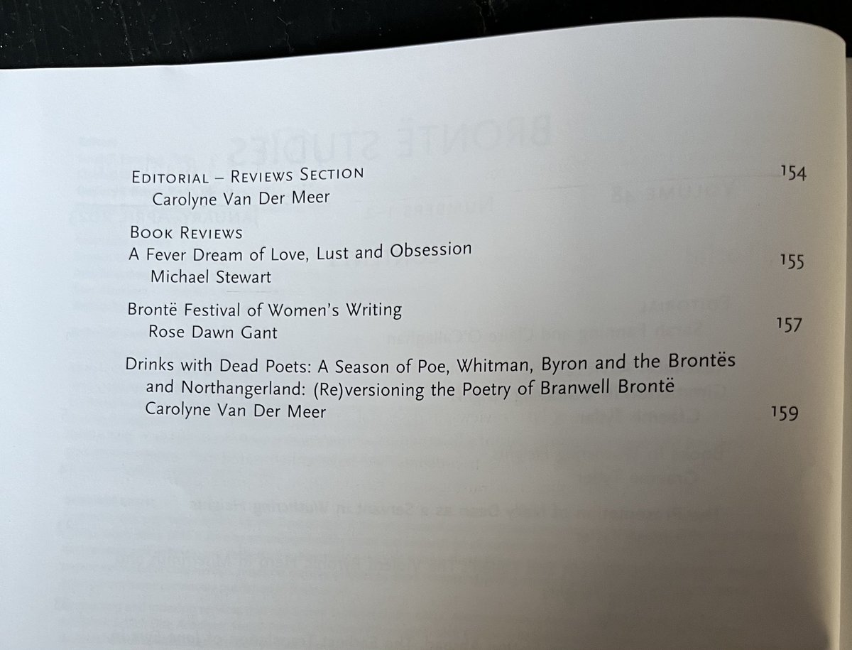 Brontë Studies tweet media