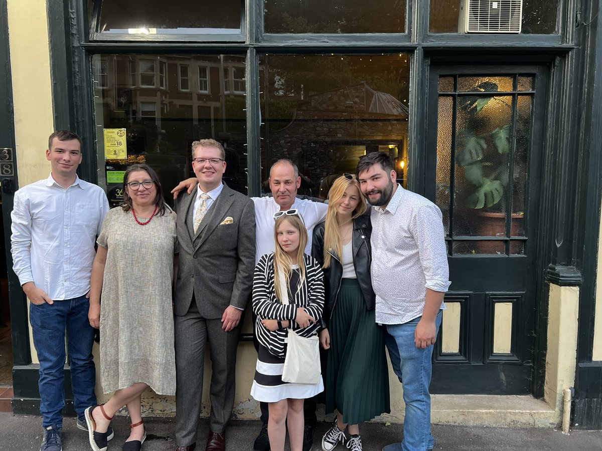 And so, ladies and gentlemen, I can now confirm that I passed my viva with minor corrections. I actually enjoyed the process! And what a surprise it was to find my family at the bar afterwards, who flew in to celebrate with me…