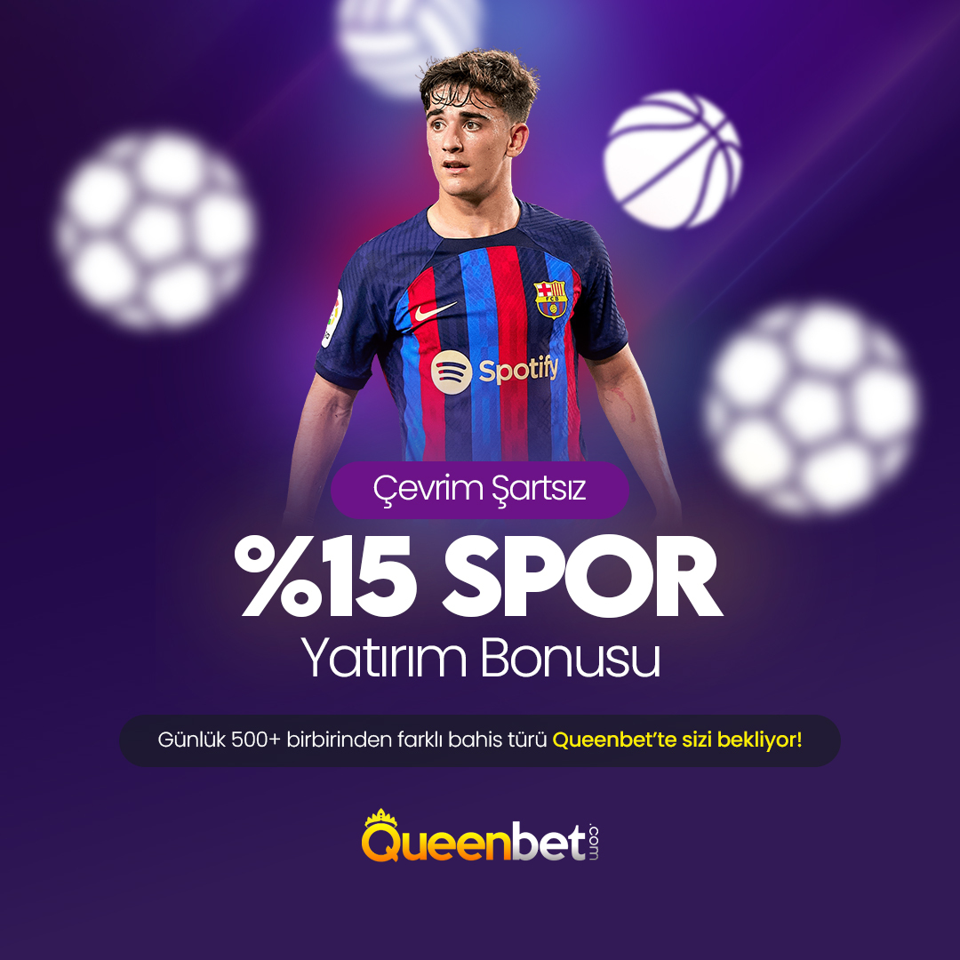 Queenbet'te yapacağınız her yatırıma %15 çevrimsiz spor bonusu hediye! 

Tüm promosyonlar ve detayları için sitemizi biyografimizde bulunan güncel link üzerinden ziyaret edebilirsiniz.