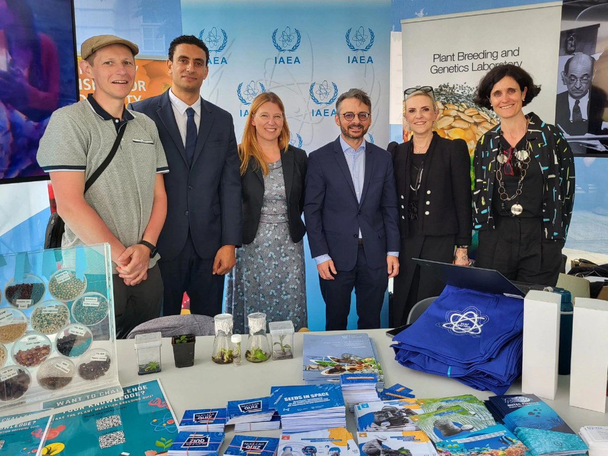 IAEATC's tweet image. This week @IAEAorg participated in the @MFA_Austria #Vienna30 Human Rights Fair @mqwien to #StandUp4HumanRights to health, food, water and energy

#UNVienna