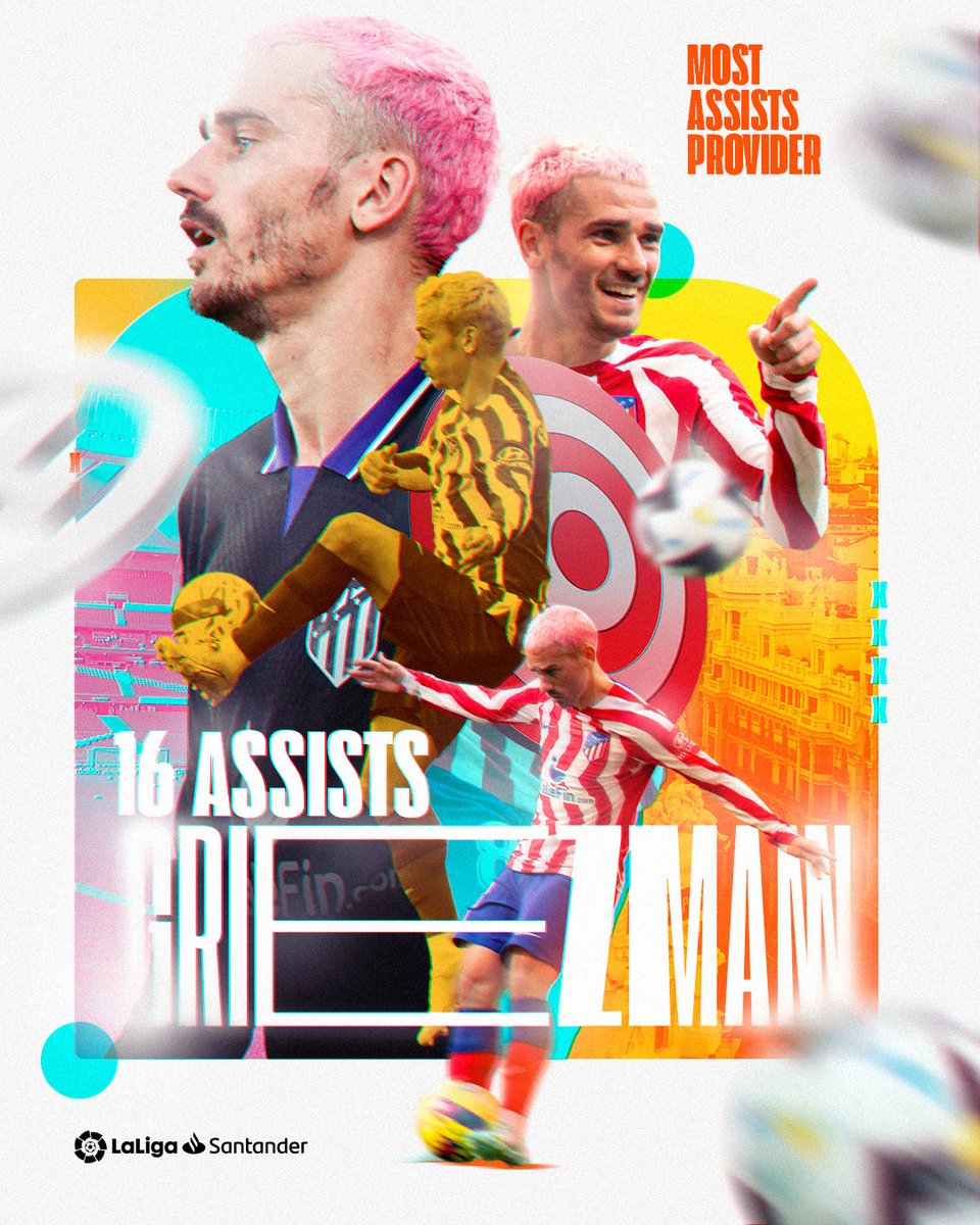 LaLigaEN's tweet photo. 𝒜𝓃𝓉𝑜𝒾𝓃𝑒 𝒢𝓇𝒾𝑒𝓏𝓂𝒶𝓃𝓃 🇫🇷

#LaLigaSantander | @AntoGriezmann https://t.co/cBh9DabeSO