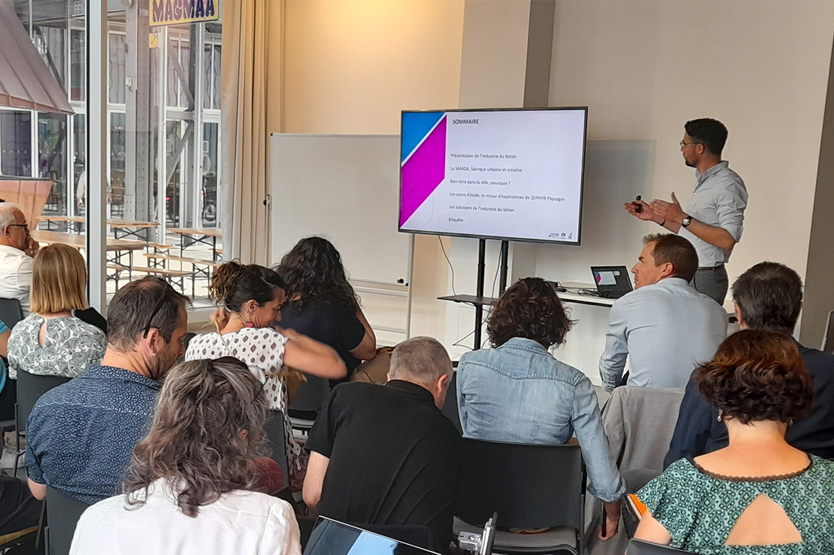 Le_CERIB's tweet photo. [📍☕ À Nantes et Montpellier, les petits déjeuners de la #FIB et du CERIB se poursuivent]

Retour en images sur les rencontres organisées ce matin : on y a parlé gestion des #eauxpluviales &amp; et bien-être dans la ville !

Merci à l’ensemble des participants et intervenants🙏 https://t.co/Q4J4AbrEhJ