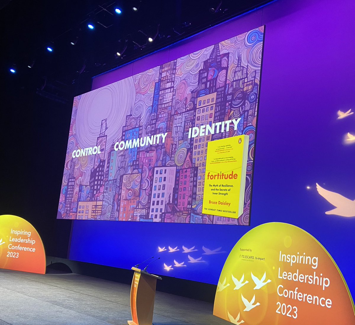 Resilience:

What is it, truly? 
Are we born resilient?
Can we be learn/trained to be (more) resilient?
Is it individuals, or collective characteristic? 
Resilience is a strength we draw from, and build with, others.

Is it time for Resilience Reset?

<a href="/brucedaisley/">Bruce Daisley</a> #ilconf23