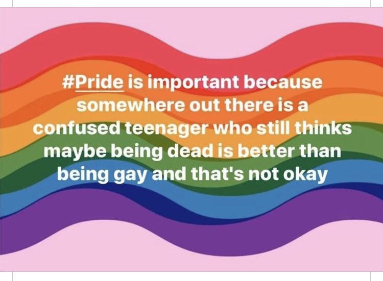 harmonycarmony's tweet photo. Despite posting this on my socials, my parents still decided to post homophobic content this week. It’s hard to imagine my parents would rather be be dead than gay, but here we are. https://t.co/424fgZFmQp