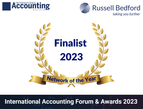 RussellBedford's tweet photo. For the sixth year running, Russell Bedford International has been nominated at the International Accounting Forum Awards. The network has been selected as one of four finalists in the category of ‘Network of the Year’. https://t.co/IGxito282d

#takingyoufurther #shortlisted https://t.co/7hVKmBz0pz