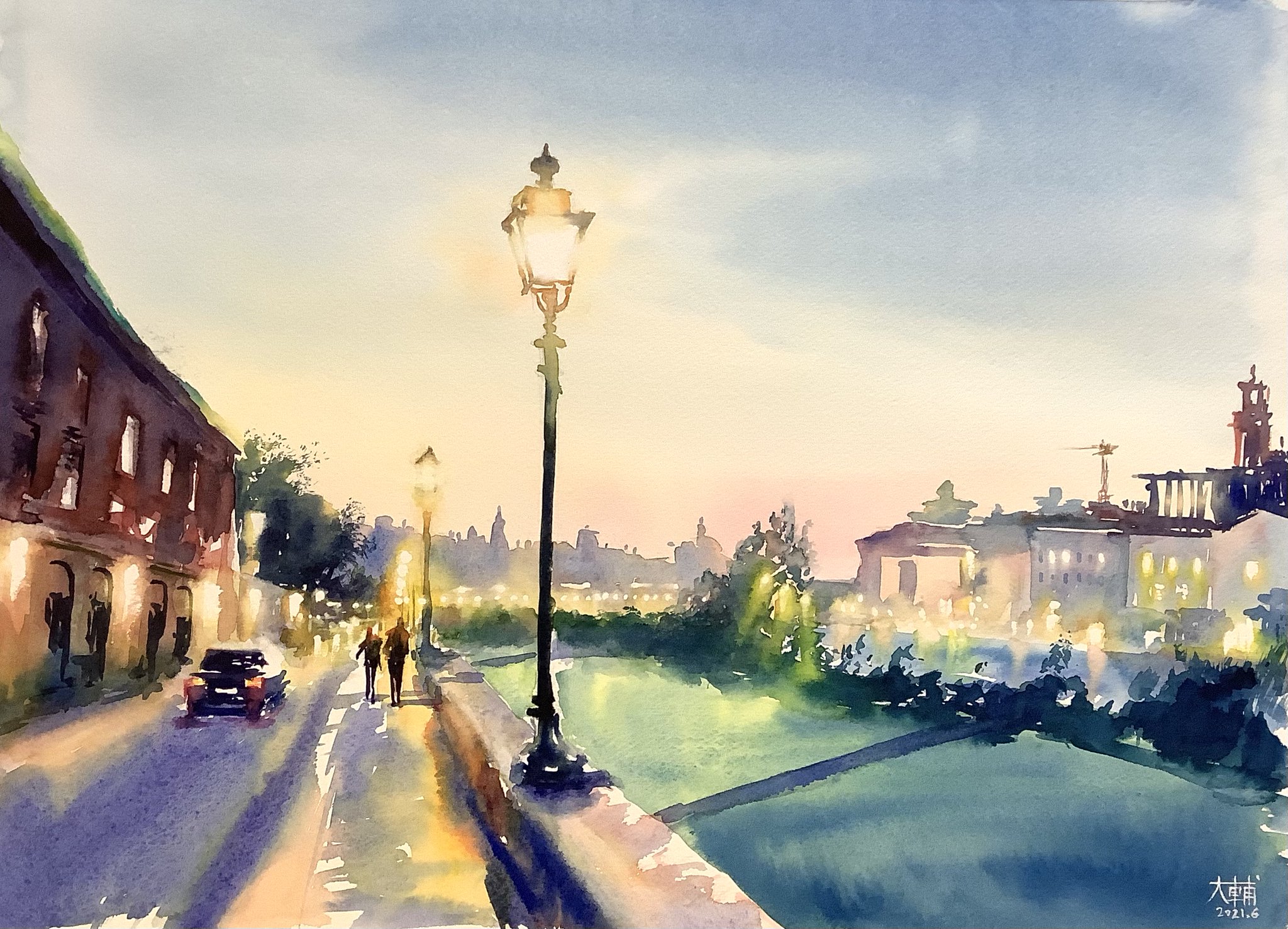 DiDi（土井大輔）watercolor on X: 
