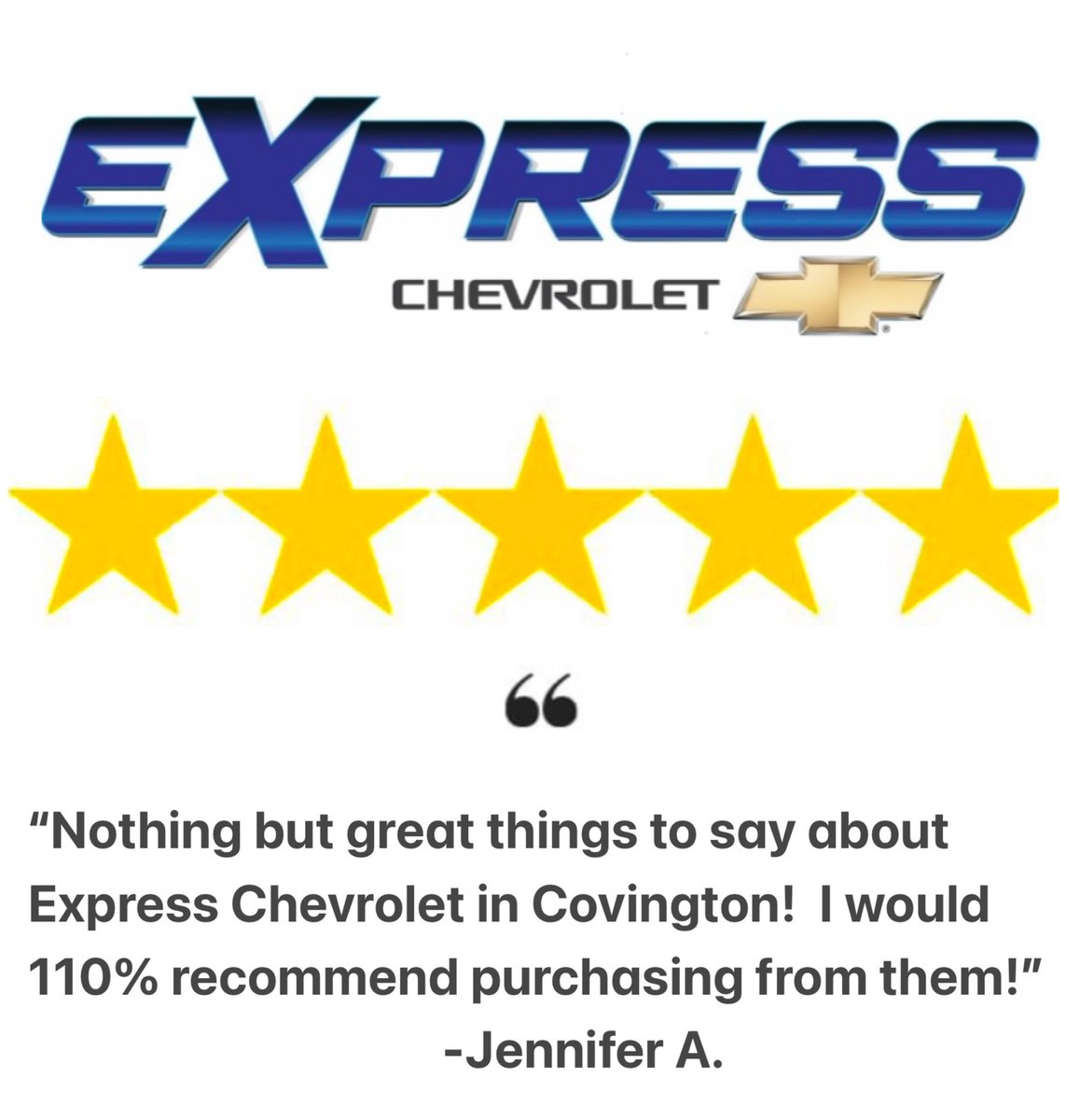 #ExpressChevrolet🇺🇸
#expressyourself⭐️⭐️⭐️⭐️⭐️