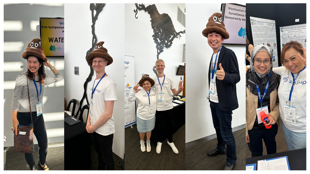 resistomap's tweet photo. From the 21st #IWA-HRWM symposium, #WaterMicro23, hosted in Darwin, Australia 🇦🇺✨
@JMajlander presented our work on routine #AntimicrobialResistance (AMR) monitoring in hospital wastewater, while @WMuziasari took part as panelists at the session dedicated to #AMR 🤩
#OneHealth https://t.co/drWuOb0FYj