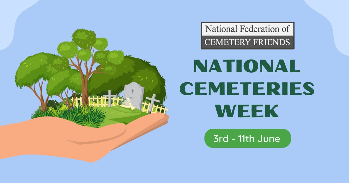 FOWCemetery's tweet photo. It's the NFCF's National Cemeteries Week! While we're not hosting any special events for this (we're busy organising some amazing events for later on in the year), we encourage everyone to show some support and visit their local cemeteries! #nationalcemeteriesweek #nfcf https://t.co/K45AlZeCk3