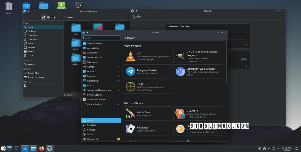 9to5Linux (@9to5linux) on Twitter photo #KDE Gear 23.04.2 Open-Source Software Suite Is Out to Improve Dolphin, Kdenlive, Yakuake, K3b, Konsole, Gwenview, Spectacle, and Other KDE Apps 9to5linux.com/kde-gear-23-04…
<a href="/kdecommunity/">@kde@floss.social</a> #Linux #OpenSource #KDE Gear 23.04.2 Open-Source Software Suite Is Out to Improve Dolphin, Kdenlive, Yakuake, K3b, Konsole, Gwenview, Spectacle, and Other KDE Apps 9to5linux.com/kde-gear-23-04…
<a href="/kdecommunity/">@kde@floss.social</a> #Linux #OpenSource