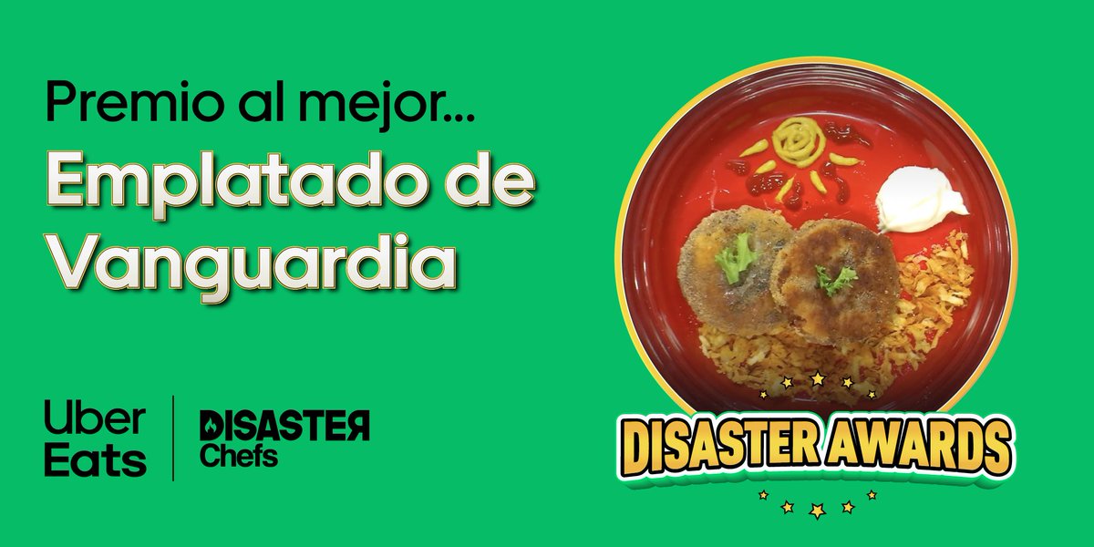 ubereats_es's tweet photo. Aunque ayer los ganadores de la #FinalDisasterChefs fueron @byViruZz y @AndreaGarte , hoy entregamos otros premios más "disasters" 🔥🏆
¡Allá vamos!
@gerardromero @aXoZerr @imantadotv @Elisawavesrp
#DisasterChefsUberEats https://t.co/qFw5LLYWje