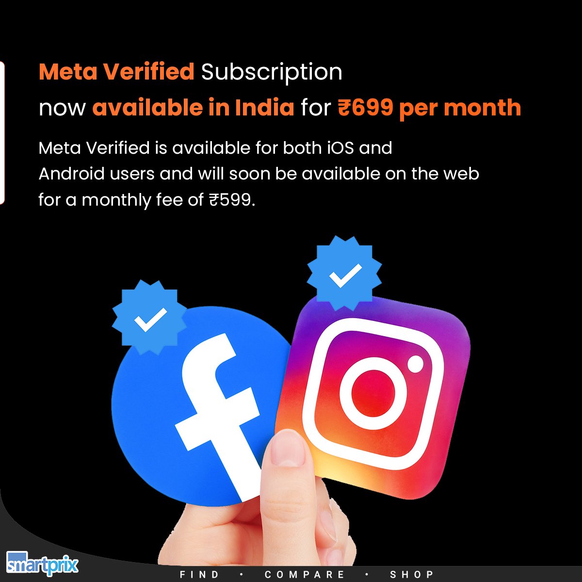 Subscribers will soon be able to get verified on Facebook and Instagram  with Meta Verified