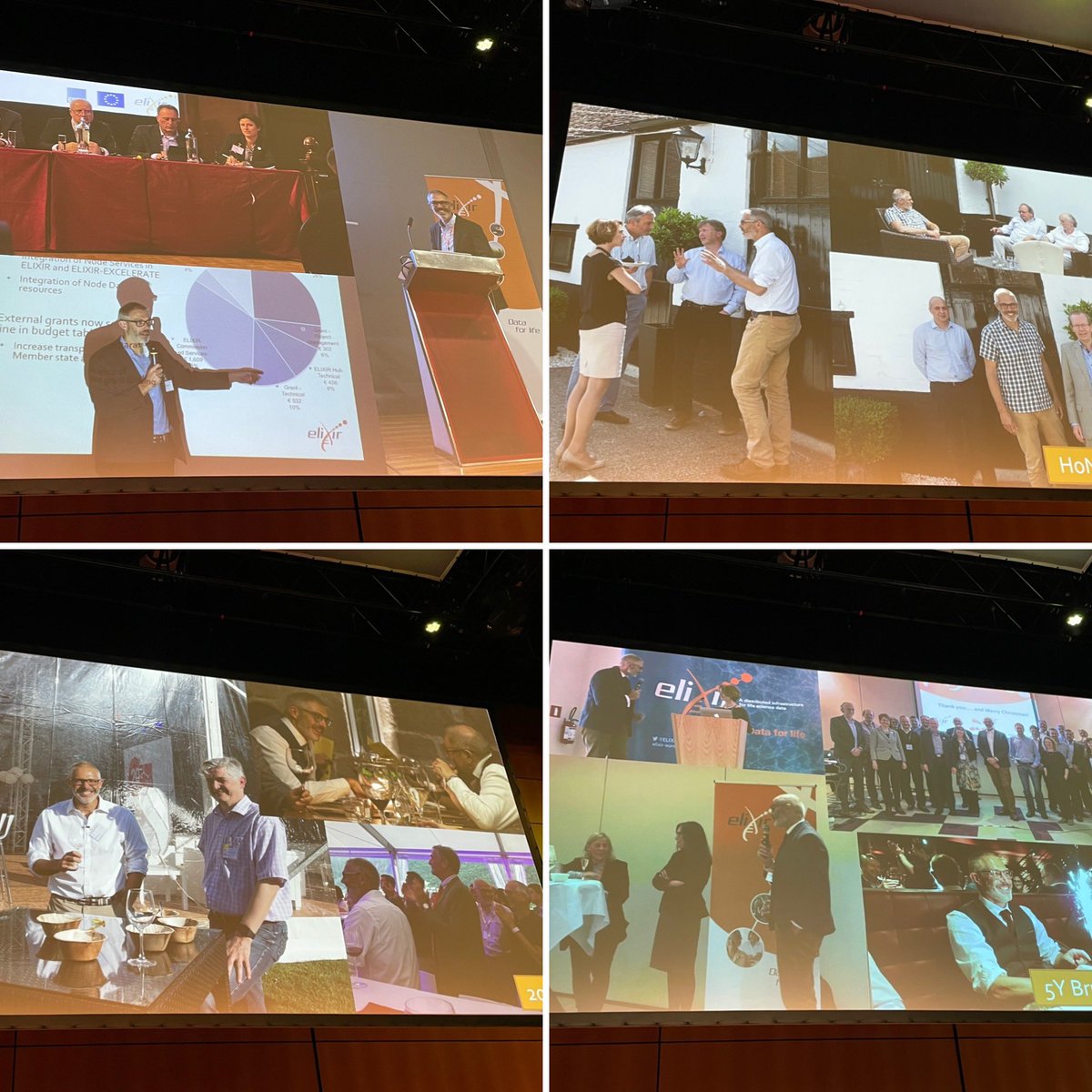 SusannaASansone's tweet photo. #ELIXIR23 To close farewell to @NBlomberg, his last ELIXIR meeting as Director, with lovely words from Bengt Persson!! https://t.co/kuiFmkqEHb
