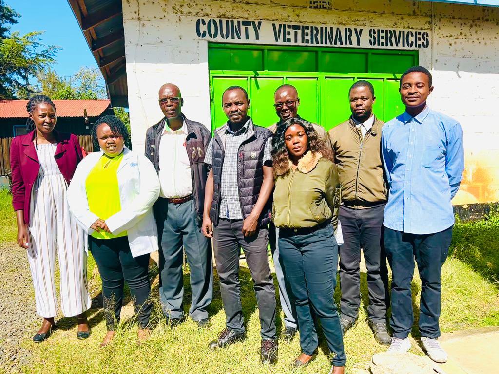 Building strong veterinary diagnostic laboratories in Africa: Consultative meeting with <a href="/LaikipiaCountyG/">County Government of Laikipia</a> CDVS team on mapping laboratory capacity for priority zoonotic disease diagnostics &amp; Biosafety Biosecurity for improved animal &amp; public health service delivery.