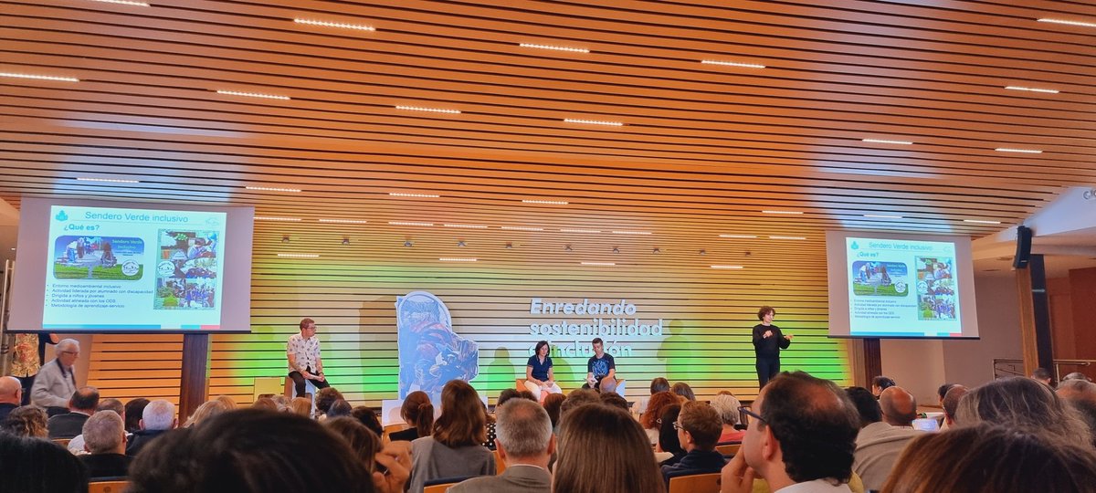 FraternidadAsoc's tweet photo. Conociendo las prácticas excelentes de sostenibilidad medioambiental #PlenaSostebilidad @Plenainclusion @PlenaCyL 
¡Enhorabuena por vuestro trabajo! 
@AmicosAsoc #asprogrades @InclusionyApoyo @SJDValladolid https://t.co/lcTayIum7O