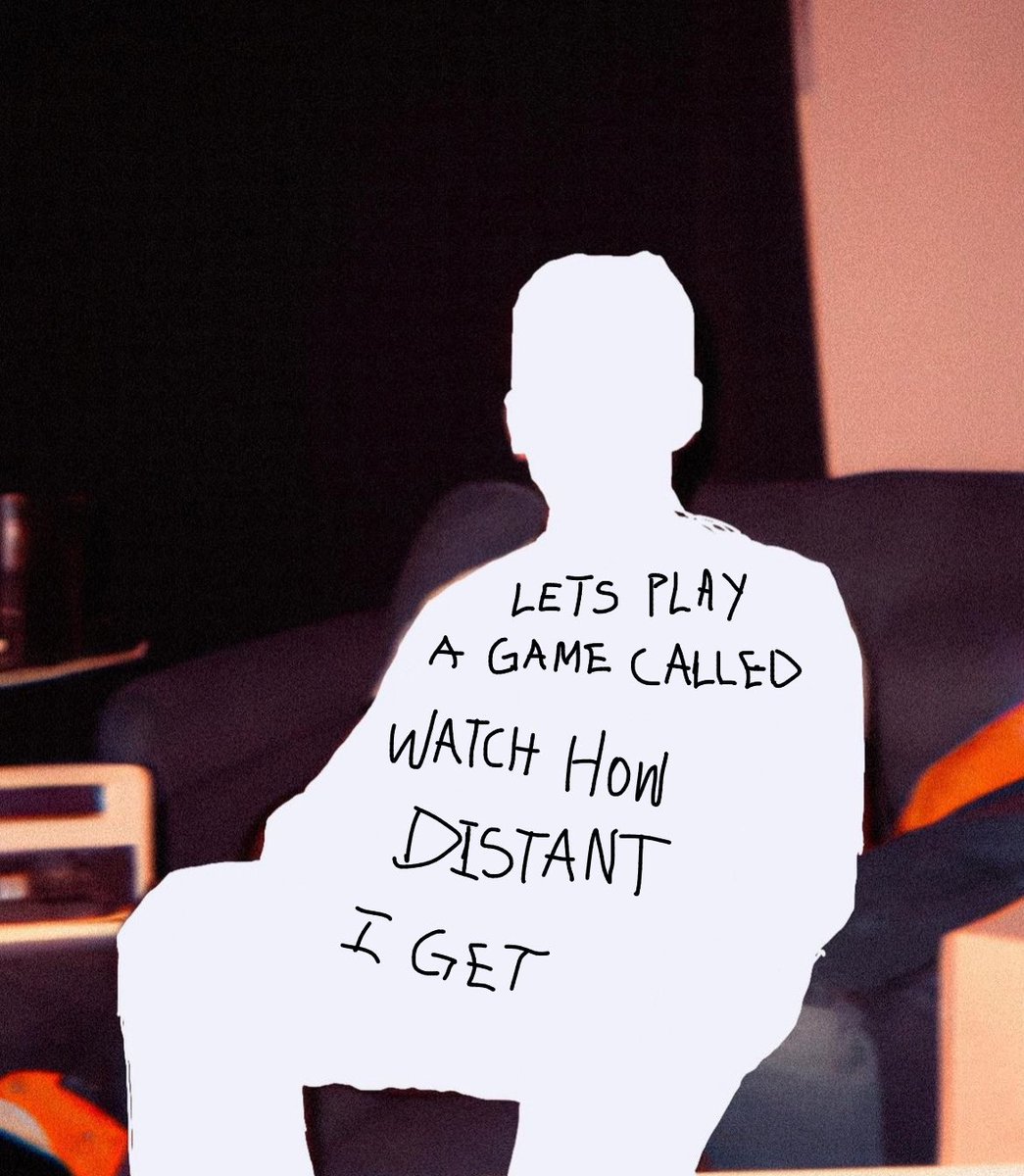 I get distant very quickly