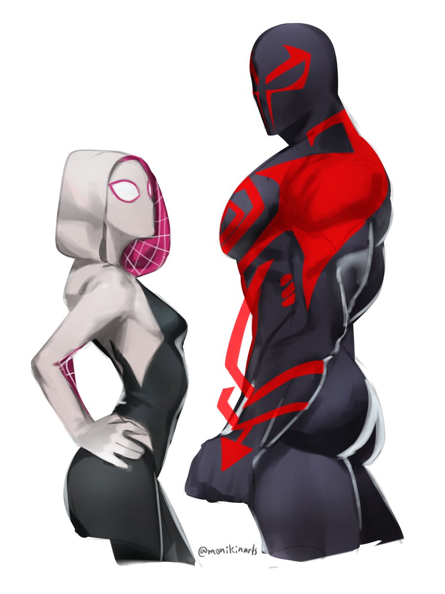 monikinarts's tweet image. When he's packing more than her
#GwenStacy #MiguelOHara #SpiderVerse #AcrossTheSpiderVerse