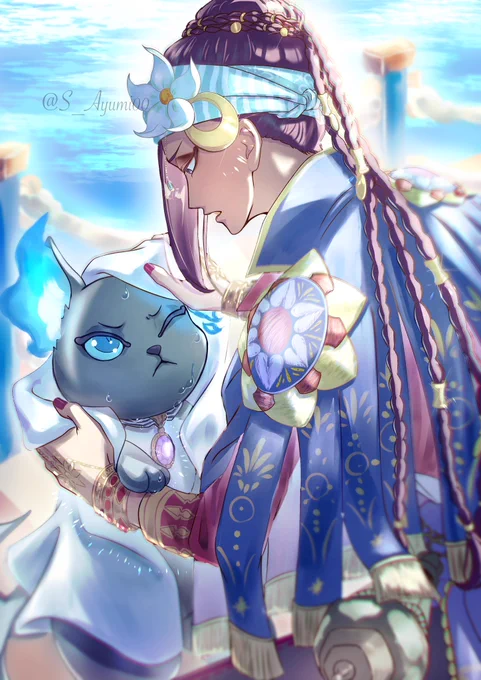 #ツイステファンアート ※再掲 全ての故郷イベで世話焼かれて欲しい