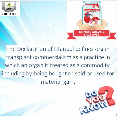 Know more about organ donation with IgiftLife🙌

#transplant #transplantcommercialism #savelives