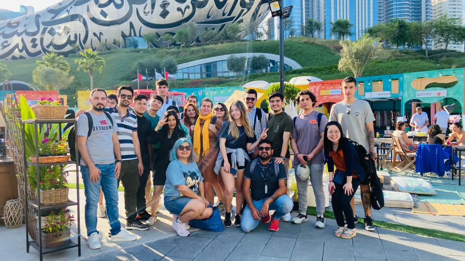 EnglishPathUK's tweet image. Explore the future with EP Dubai students at the Museum of the Future!

Join our vibrant learner community and experience the perfect blend of language learning and exploration.

Visit: bit.ly/42uM04N

#EnglishPathDubai #MuseumOfTheFuture #EPCommunity #EPMoments