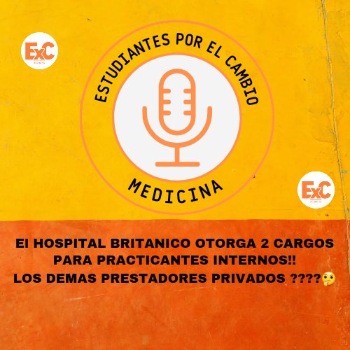 Los practicantes internos de hoy serán los médicos que cubran guardias en los prestadores privados de salud, es fundamental que participen en su formación!! 🍊