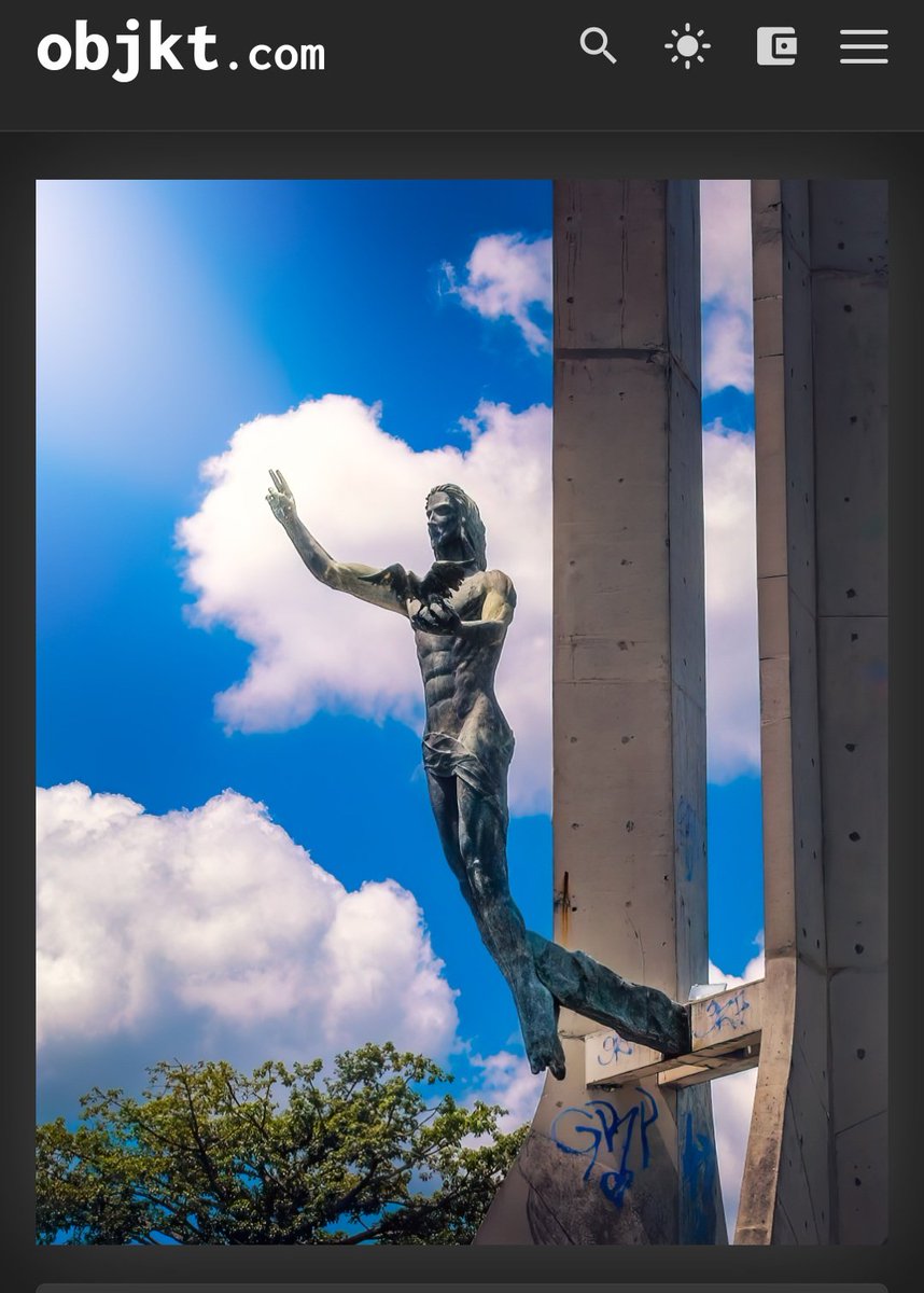 Gm! I woke up this morning incredibly disappointed at the lack of sales from my piece that's in Lisbon, considering its priced so low and one of my very best pieces, but then I saw messages from <a href="/h_khachatrian/">Hrant Khachatryan</a> and <a href="/masisus/">masis.eth</a> who had taken the time to send me pictures of my piece in