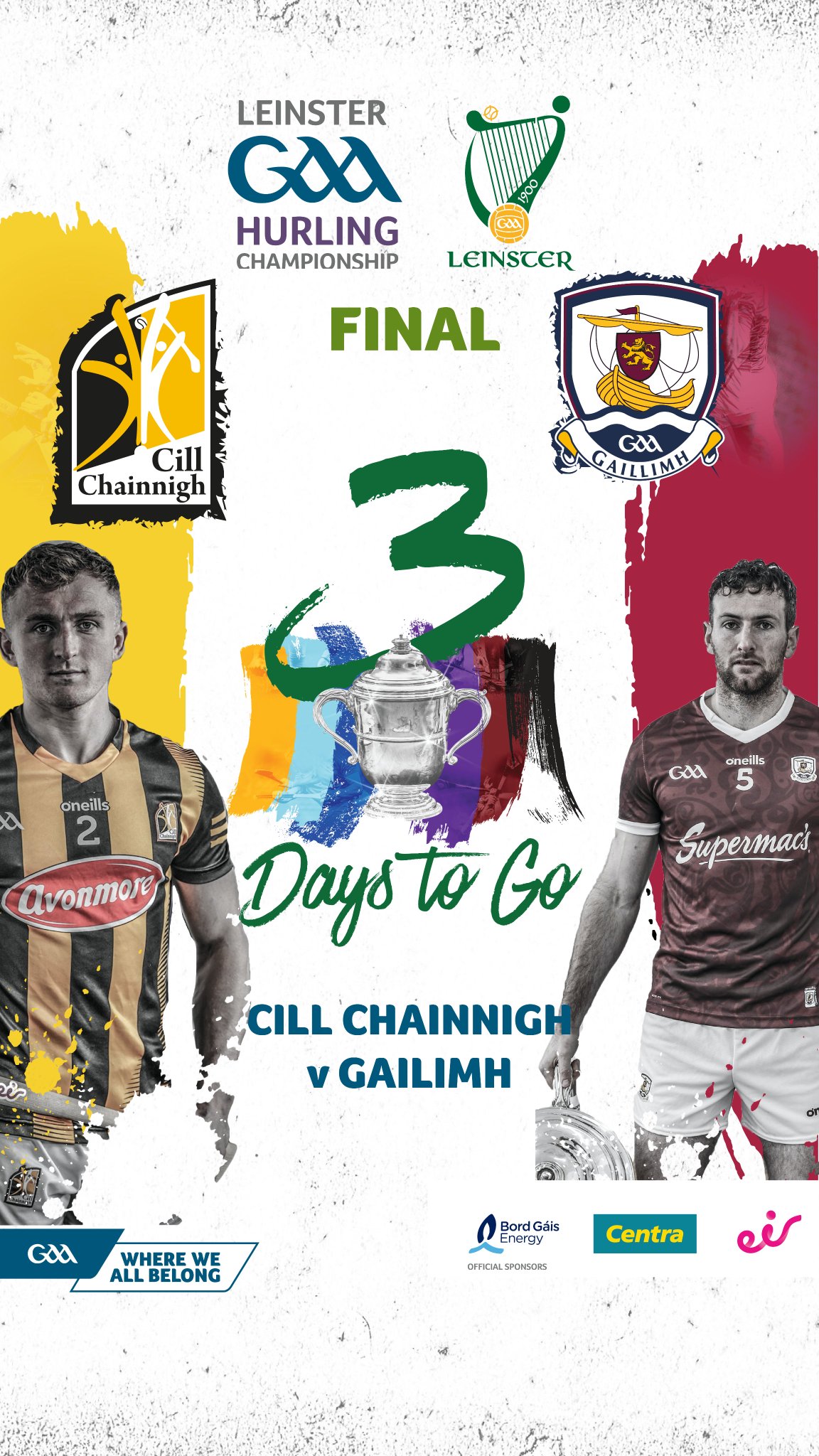 Galway GAA Official on Twitter "𝑳𝒆𝒊𝒏𝒔𝒕𝒆𝒓 𝑺𝑯𝑪 𝑭𝒊𝒏𝒂𝒍 3⃣ Days to go