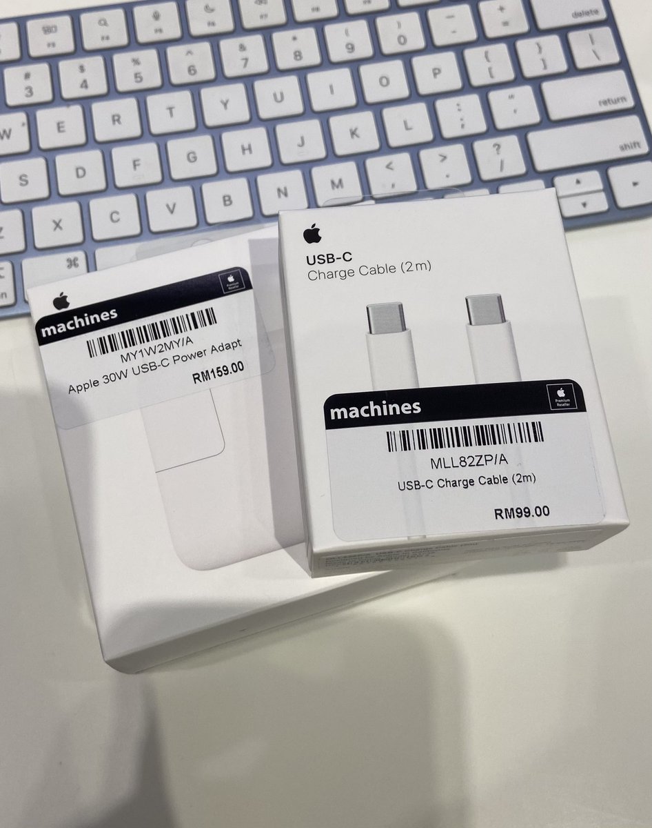 officialwisermy's tweet photo. Machines buat sale!

Adapter 30W - RM159 jadi RM49
Cable USB-C - RM99 jadi RM29

Harga promo ni sama dekat website Machines dan kedai! https://t.co/6PXJx4Rmm6