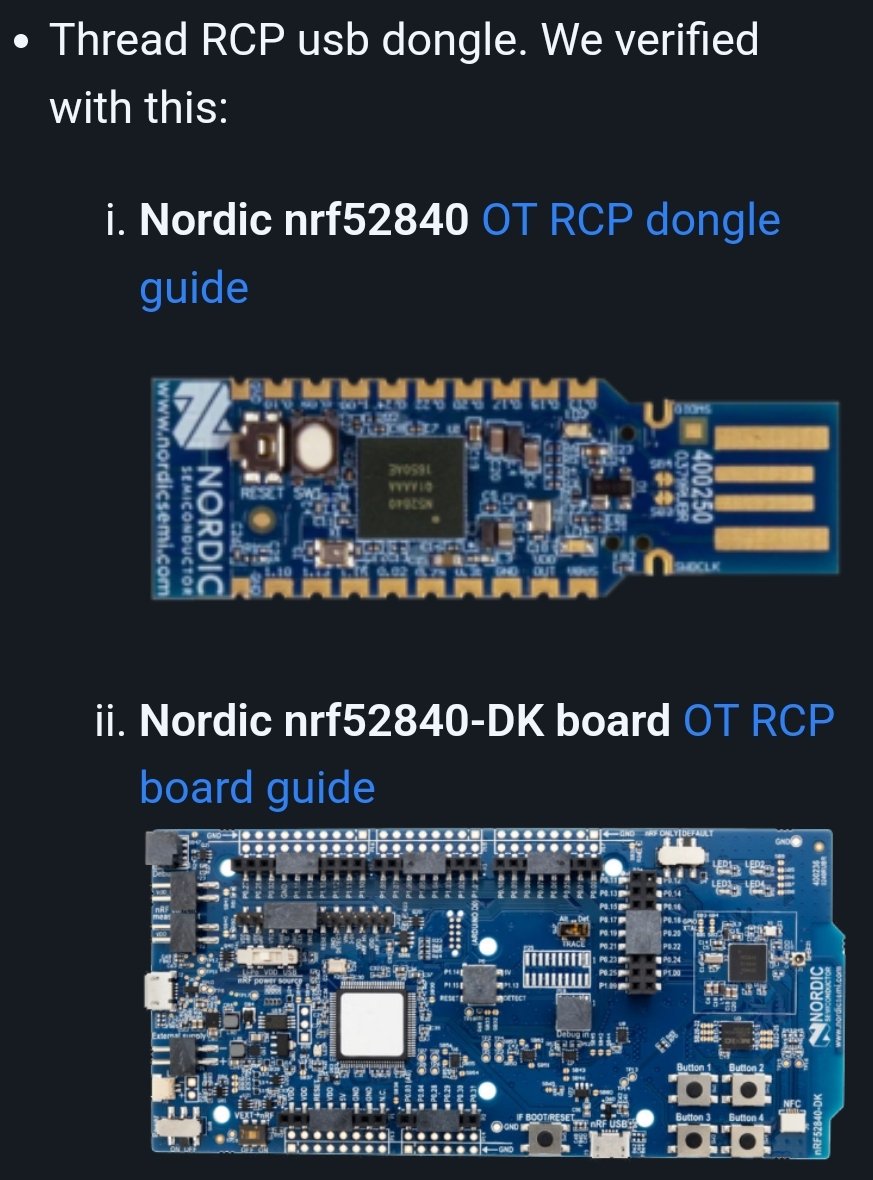 ioter_matter's tweet photo. ioter is looking for a usb connectable device that supports thread rcp like #nrf52840.
If you tell at our git which vendor's device or the result of your own test, it will be added to the list of supported devices.
 #iot #MatterOverThread #threadprotocol @NordicTweets https://t.co/ya7C3iTc04