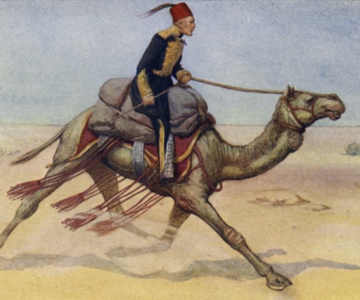 Gordon enjoyed the drama of swooping down like an avenging angel upon the slave caravans and lethargic garrisons of remote desert outposts, leaning forward in the high saddle as he was depicted in the famous statue later erected in Khartoum