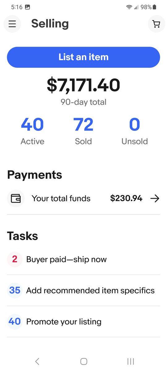 Dan Campbell on Twitter "I sell my used clothes on ebay. Did pretty