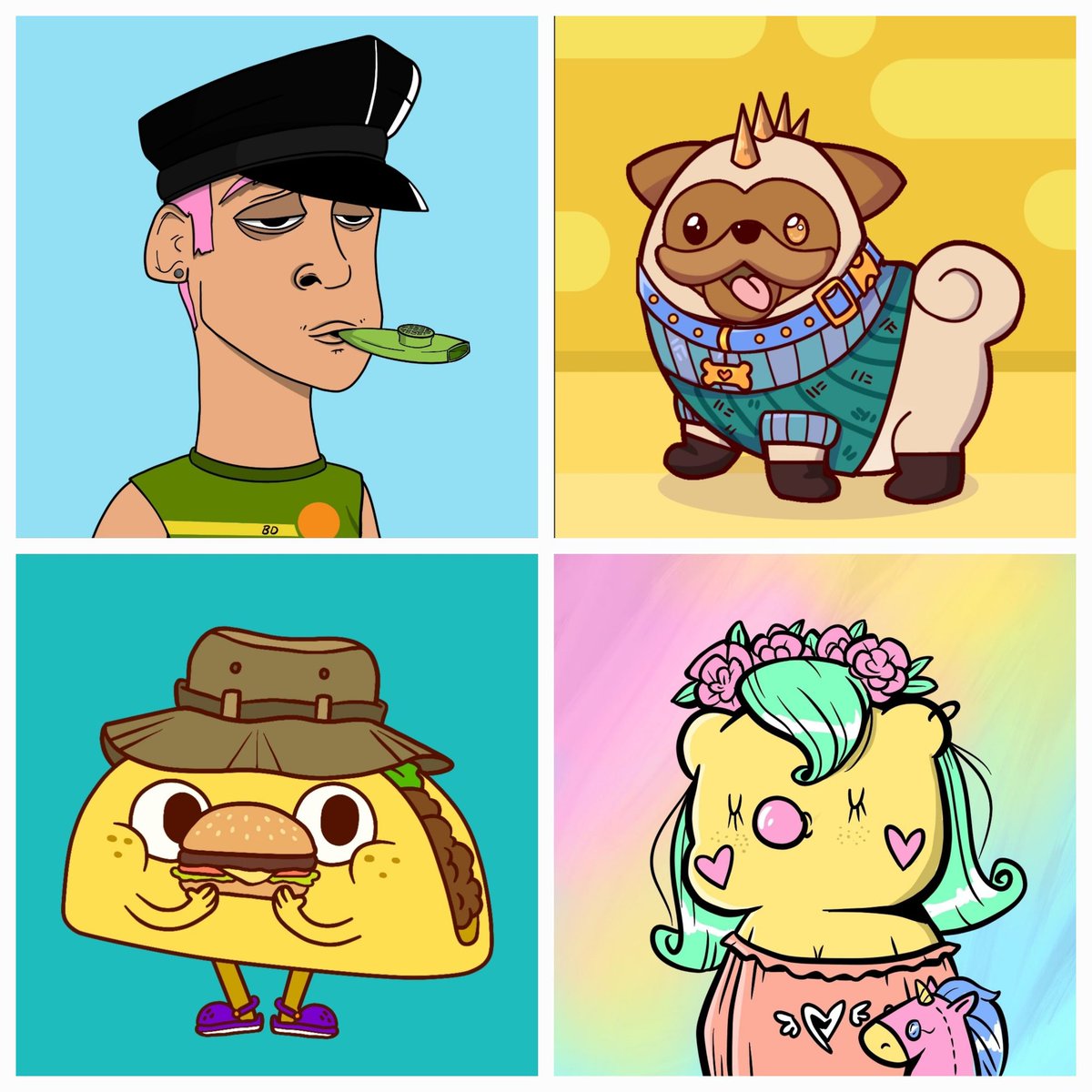 @KruzMon88 <a href="/MetaVixensNFT/">MetaVixens 💎💜</a> <a href="/Bloonz_NFT/">Bloonz🎈</a> <a href="/Lulino_Nft/">Lulino-NFT</a> <a href="/InvasionEth/">Invasion Eth</a> <a href="/BoredDilfs/">BORED DILFS AND MILFS</a> @DaliPugPro @TacoTribeNFTs <a href="/CrazyBearsNFT/">CrazyBears</a>