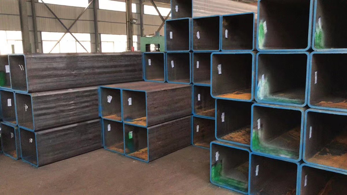 xinzhonglian's tweet image. Large Size Hot-finished SHS RHS Hollow Sections EN10210 S355J2H.Ready for Singapore Customer.  #CHS #Circularhollowsection #EN10210 #S355J2H #SINGAPORE #AUSTRALIA #UK #ITALY #GERMANY #STEEL #STEELPIPE #steelstructures #Structuresteel #structurehollowsections #Steelpipe #steeltube