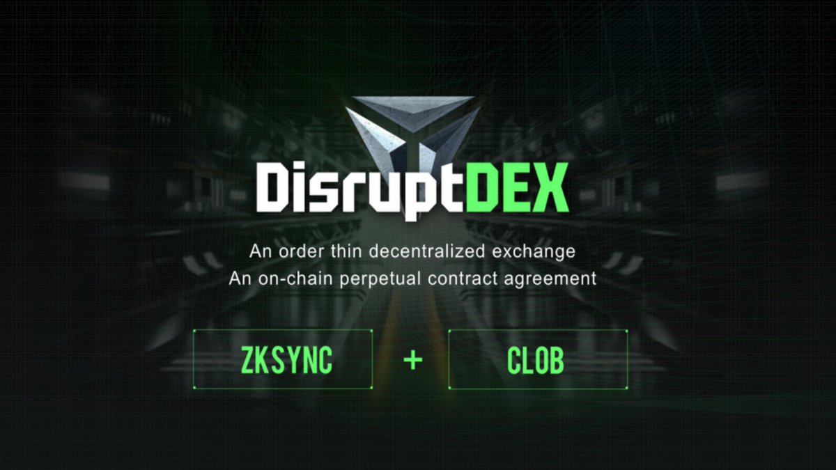 Disruptdex's tweet photo. zkSync is an efficient scaling solution that moves all transactions and calculations off-chain, significantly reducing transaction fees and confirmation times while maintaining the security of the Ethereum main chain. https://t.co/RUrkWtEEF8
